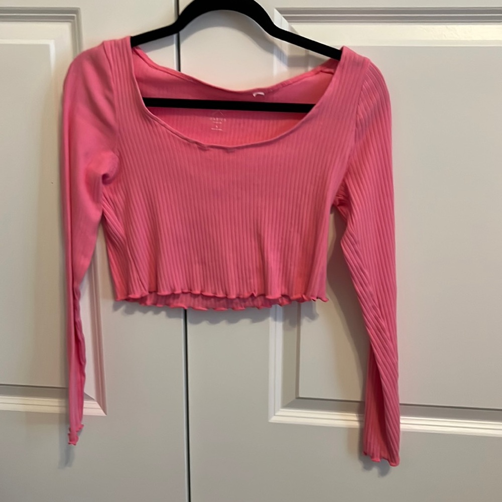 hot pink pacsun long sleeve